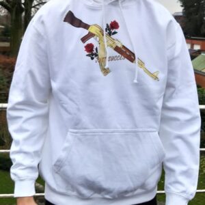 gouden roos JS-hoodie wit Gold Fever