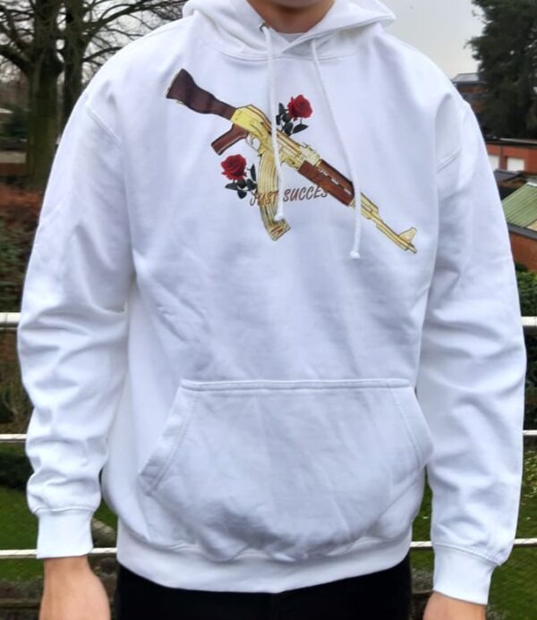 gouden roos JS-hoodie wit Gold Fever